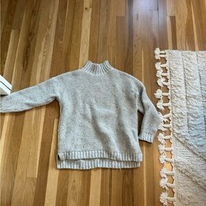 Marine Layer Light Gray Knit Pullover
